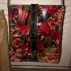 Patricia Nash Italian leather crossbody